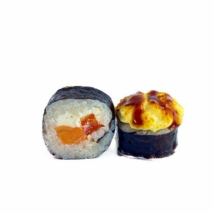 Ролл «Запеченный лосось hot»