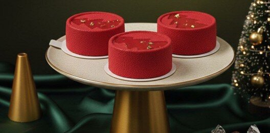 Муссовое пирожное Ёлочка