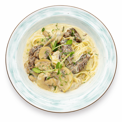 Тальятелле с говяжьими щечками, 280г