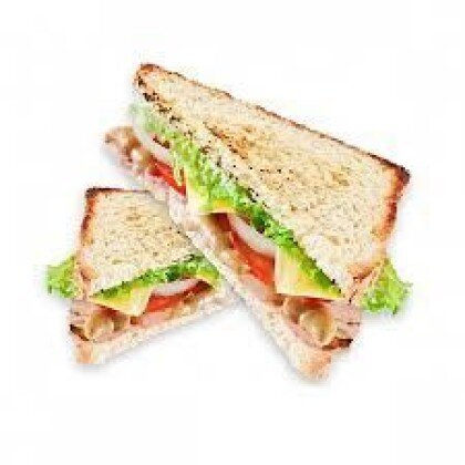 Сендвич с семгой