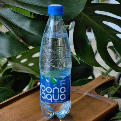 Вода негазированная Бон Аква 0,5
