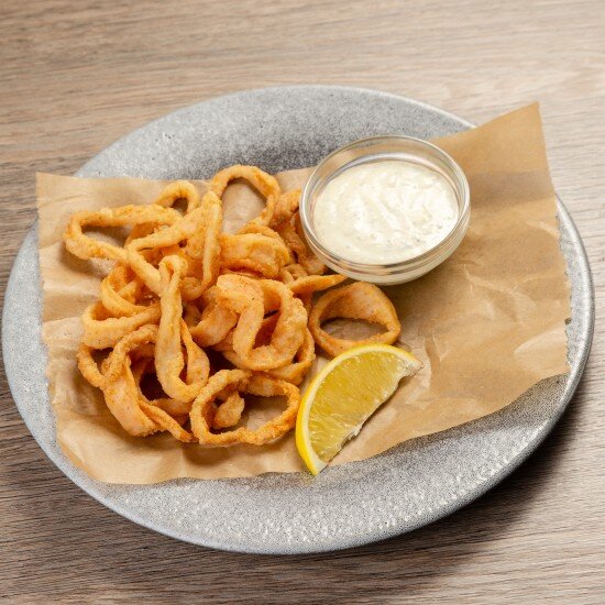 Кальмары в хрустящей панировке