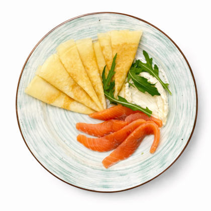 Блинчики с форелью, 160 г