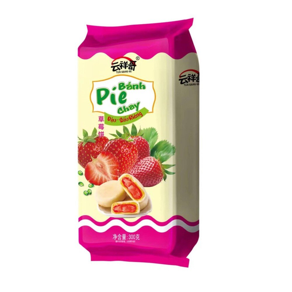 Кекс клубничный