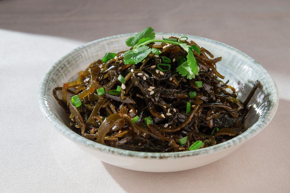 Салат из морской капусты