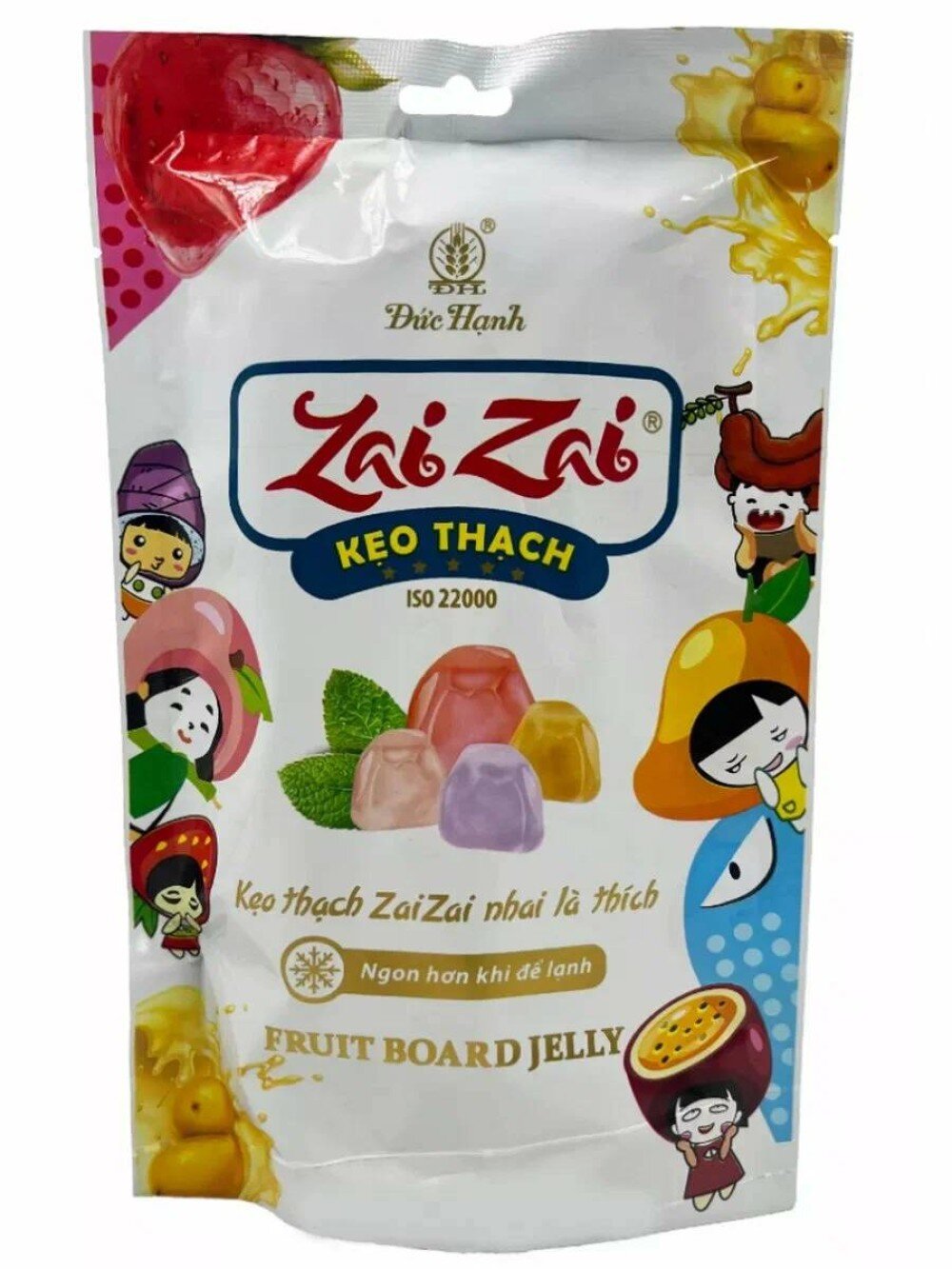 Желе Фруктовые кубики