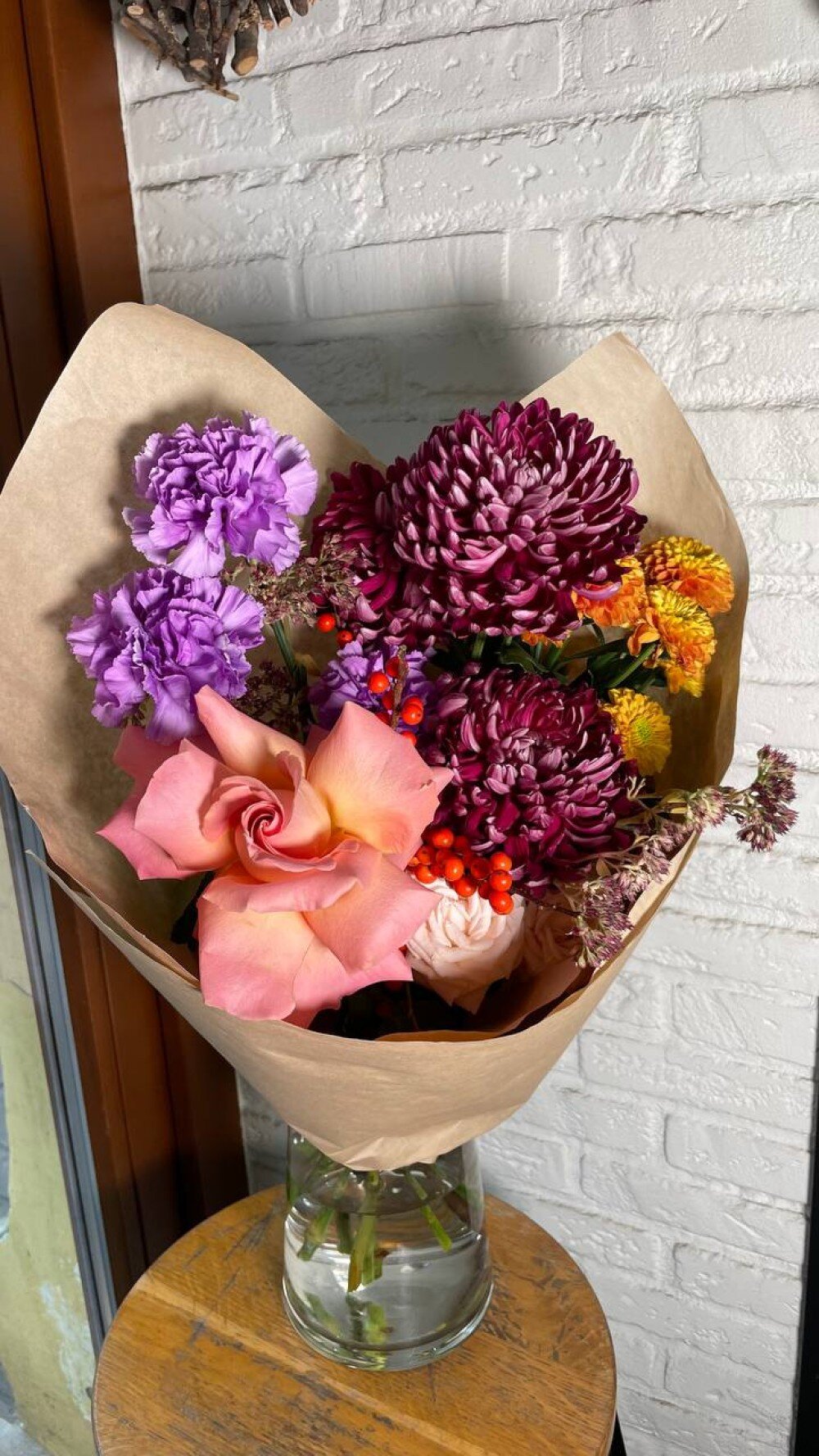 Букет "Бигуди"