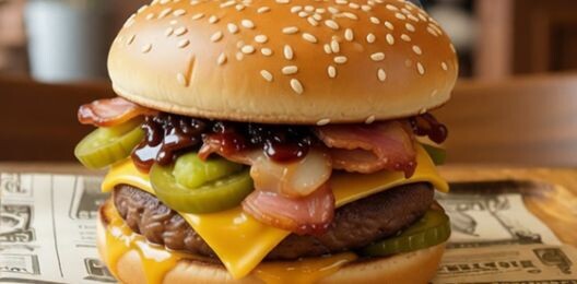 Огненный торнадо бургер