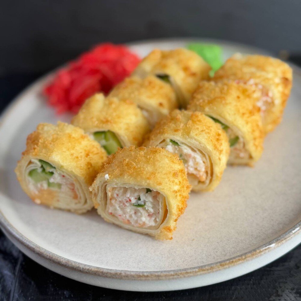 Нежный краб в тортильи