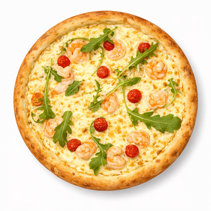 Пицца Тигровые креветки, 530 г