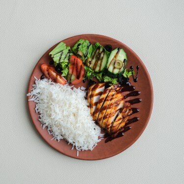 Куриное филе с рисом