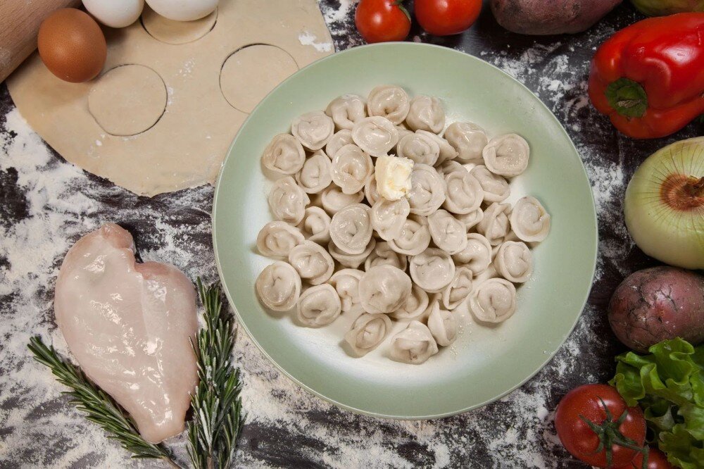 ПЕЛЬМЕНИ КУРИНЫЕ