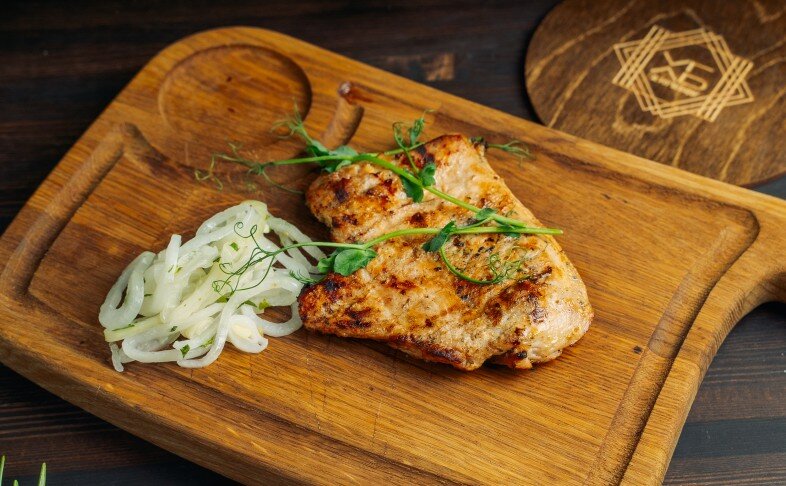 Филе индейки в кокосовом маринаде