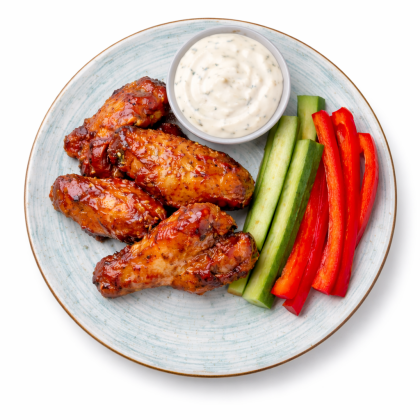 Куриные крылья в соусе свит-чили, 240г