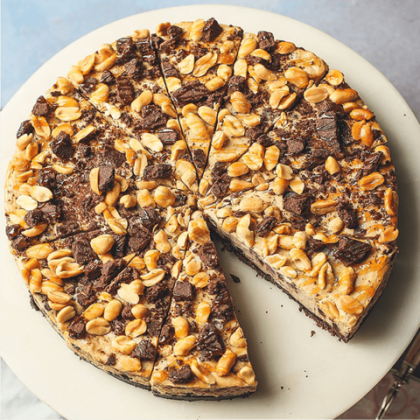 Чизкейк карамель арахис