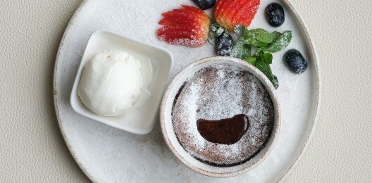 Шоколадный Фондан