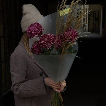 Букет "Винный вечер"