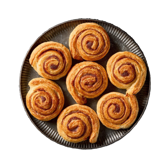 Роллы с корицей и ананасом