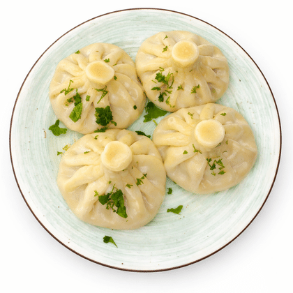 Хинкали с говядиной, 4 шт