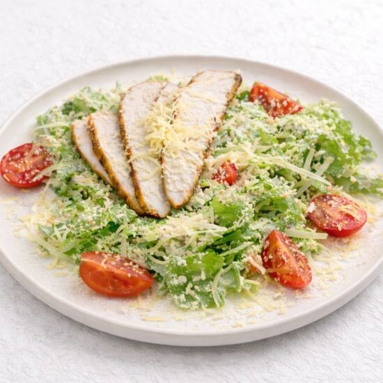 Салат «Цезарь курочка»