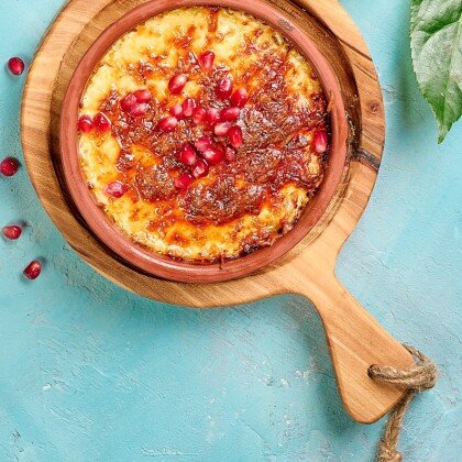 Чкемерули с лососем