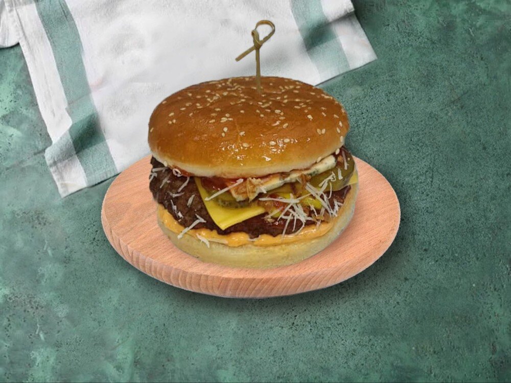 Бургер Три сыра