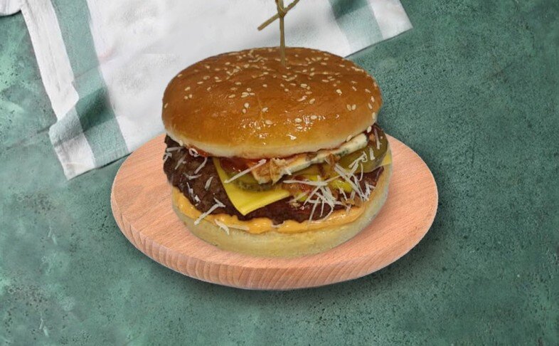 Бургер Три сыра