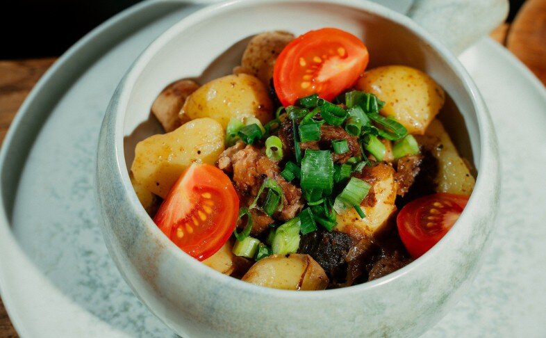 Жареха с языком