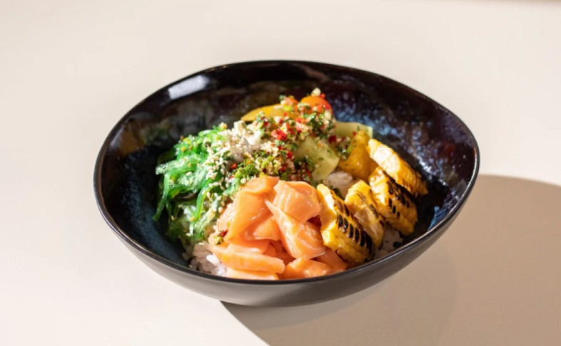 Донбури с лососем 350г