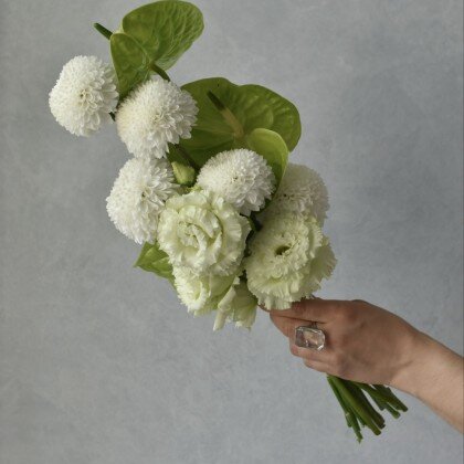 Букет невесты "Рапунцель"