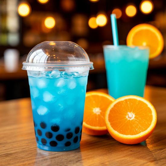 Бабл лимонад - СИНИЙ АПЕЛЬСИН