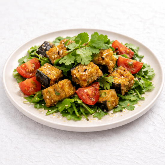 Салат «Хрустящий баклажан»