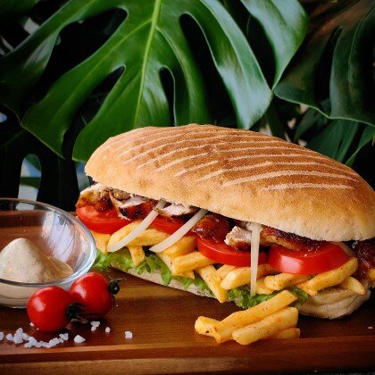 Гирос в булочке