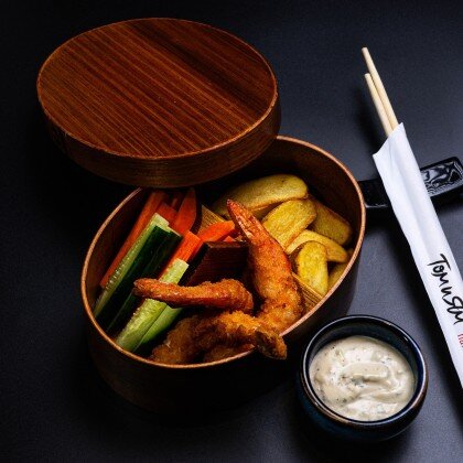 СЫТЫЙ ПАНДА С КРЕВЕТКАМИ