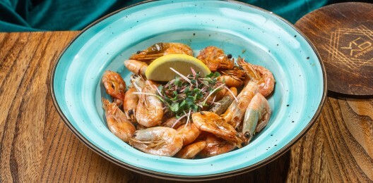 Жареные креветки S