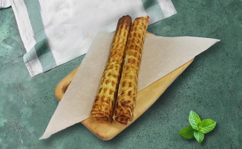 Трубочка с вареной сгущенкой