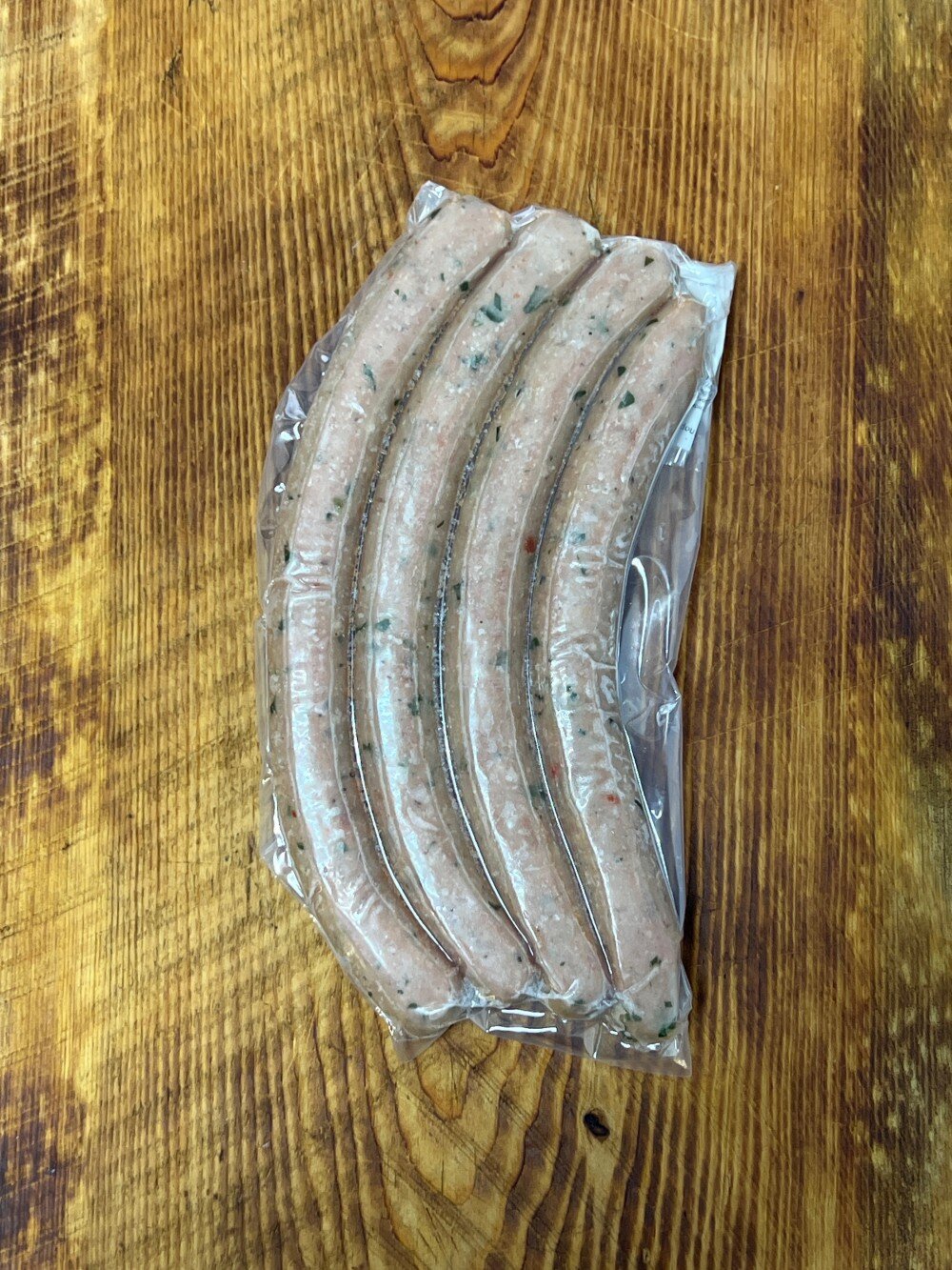 Купаты из рыбы лососевых пород, уп 350 г., цена за кг