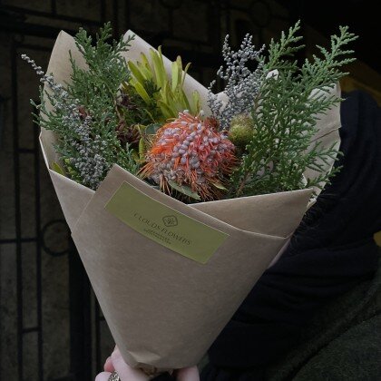 Букет "Зимний лес"