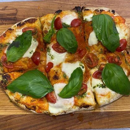 Римская пицца Маргарита