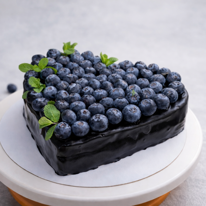 Торт "Голубика в шоколаде"