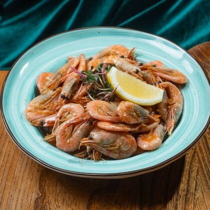 Жареные креветки L