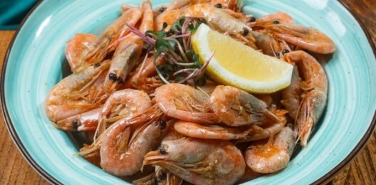 Жареные креветки L