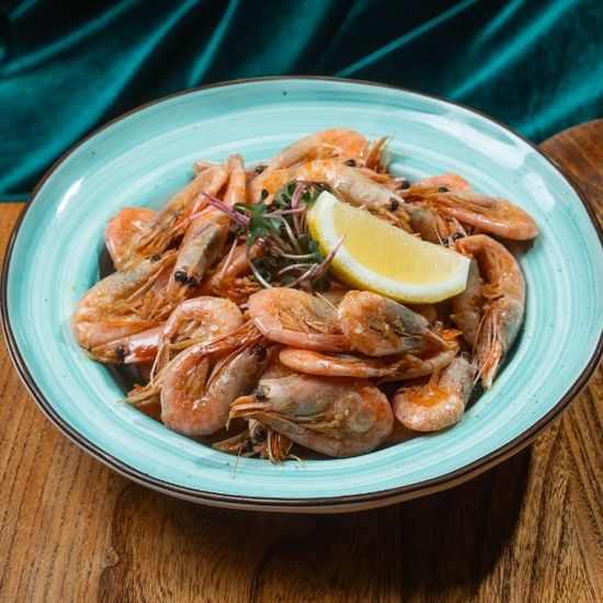 Жареные креветки L