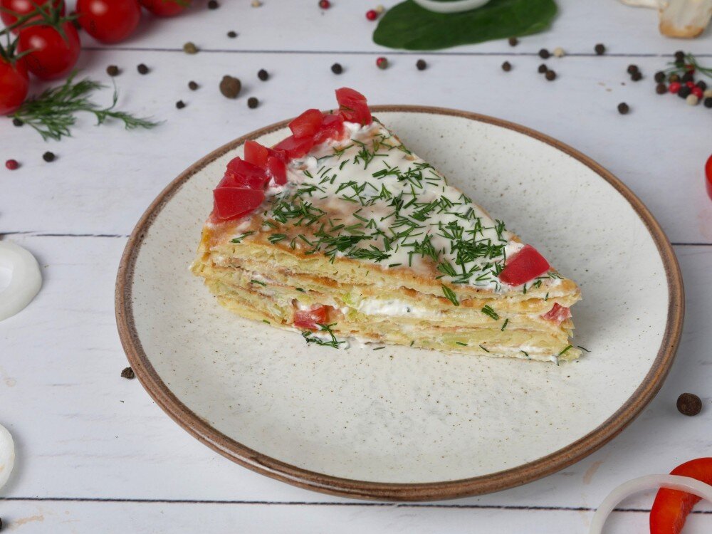 Кабачковый торт 100гр