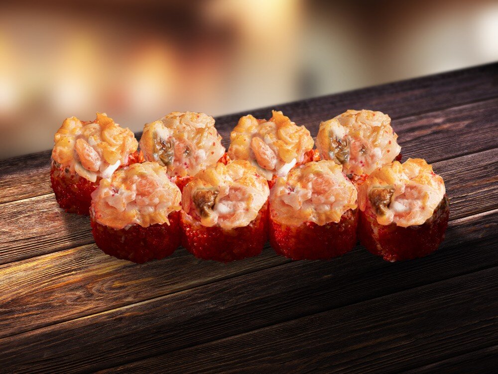 Запеченный спайси ролл