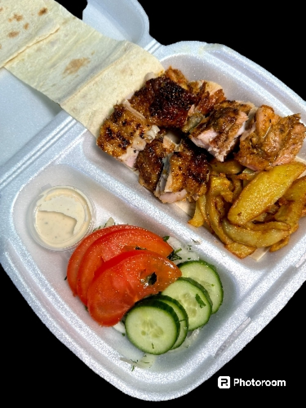 КОМБО Шашлык из курицы барбекю