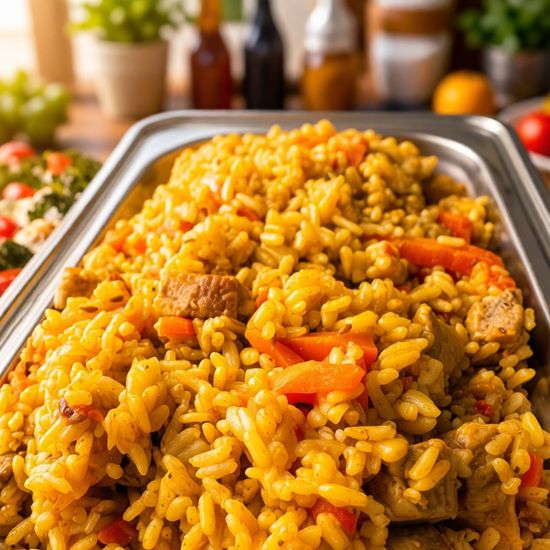 Свинина Плов (вес 150 гр)