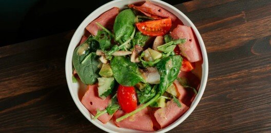 Салат с кониной