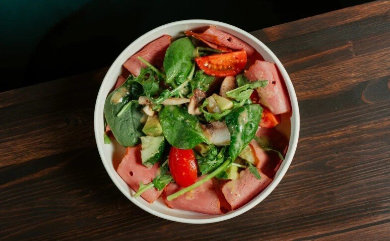 Салат с кониной