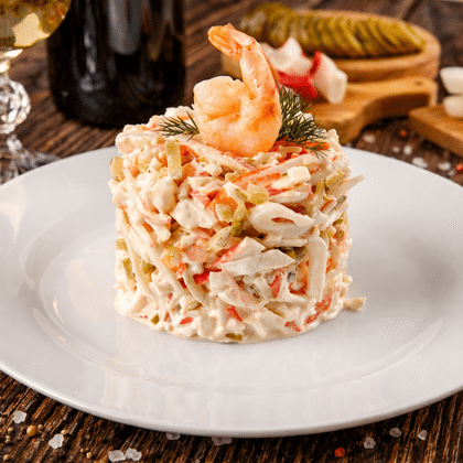 Салат "Семь морей"